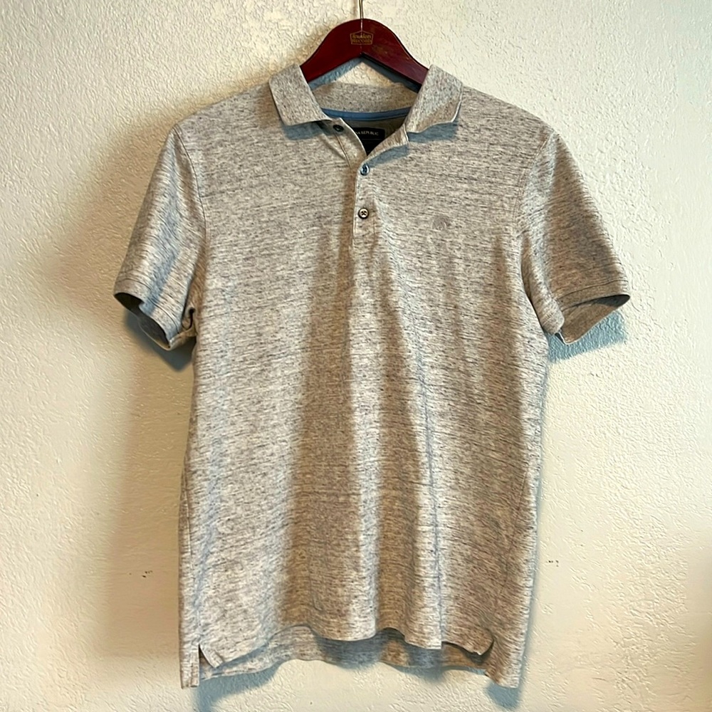 Banana Republic 100% cotton L polo shirt